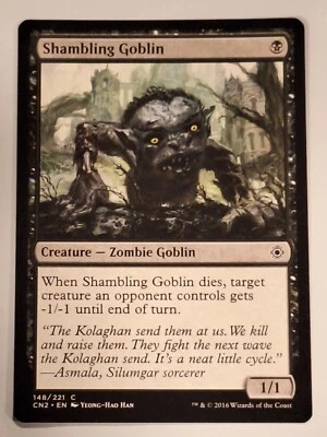 Shambling Goblin - Conspiracy: Take the Crown Magic the Gathering MTG Nice! - Image 1 of 2