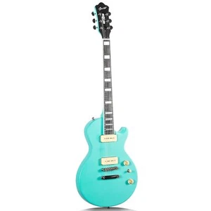 Grote LPS-023 Matte Finished Electric Guitar with P-90 Pickups- LP Style - Picture 1 of 29