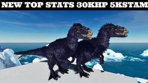 ARK Survival Ascended PvE PC/XBOX/PS Top Stats Yutyrannus Midnight (yuty) 5kstam - Foto 1 di 7
