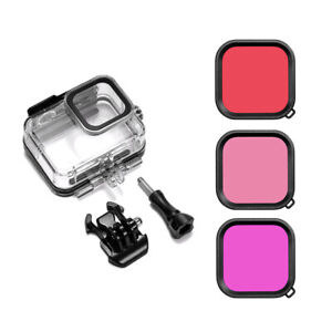 60M Waterproof Case Underwater Housing Diving Colour Dive Filter For GOPRO HERO