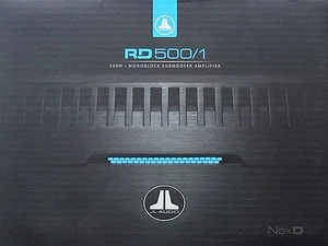 JL AUDIO RD500/1 CLASS-D RD SERIES CAR SUBWOOFER AMPLIFIER "BRAND NEW" - Picture 1 of 2