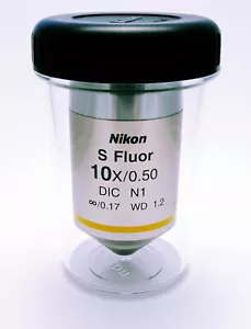 Nikon S Fluor 10x/0.50 Microscope objective - Bild 1 von 3