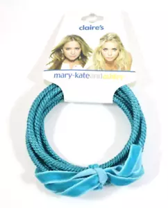 Z5 turchese 6x bracciale set nastro cravatta Mary Kate & Ashley claire's jewelry - Foto 1 di 4