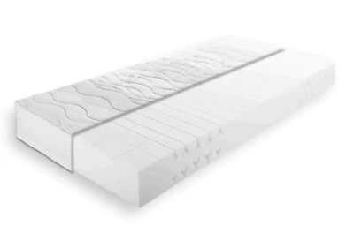 M-Eins Kaltschaummatratze 7-Zonen Matratze 100x200cm Härtegrad 3 Bezug waschbar - Bild 1 von 2