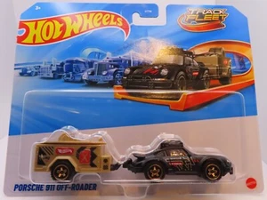 Vehículo diecast Hot Wheels Track Fleet 2025 Mix 2 Porsche 911 todoterreno 1/64 - Imagen 1 de 1
