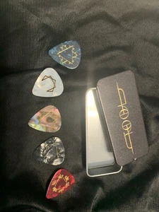TOOL guitar pick set of 5 w case fear inoculum concert tour rare sealed Dunlop - Picture 1 of 11