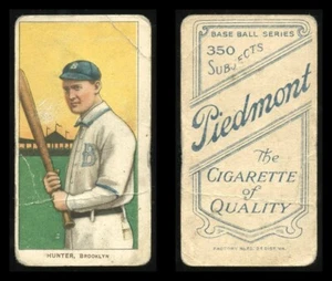 T206 George Hunter ~~ PR condition ~~ Piedmont 350 back - Picture 1 of 1