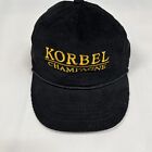 Vintage Korbel Champagne Corduroy Baseball Cap Hat