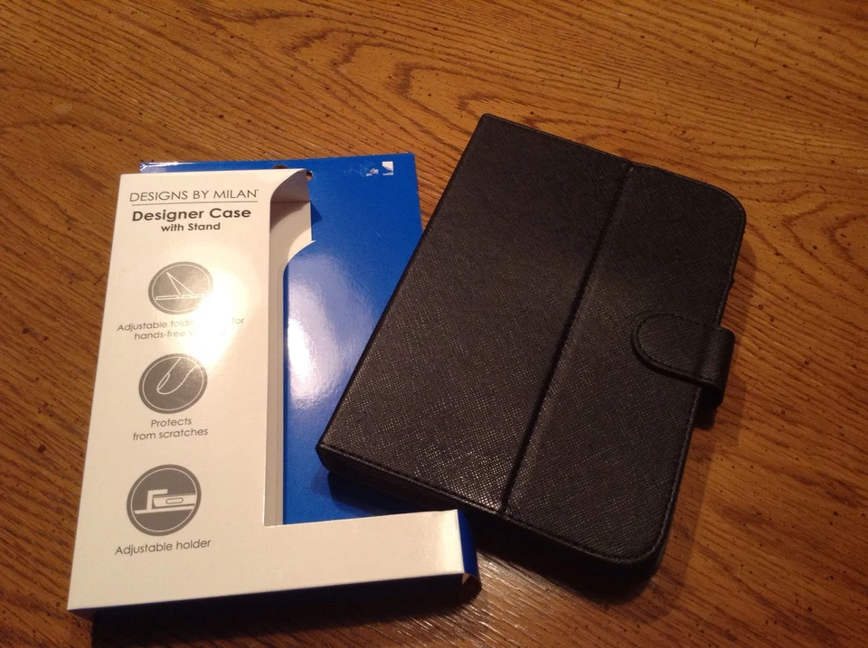 designer case with stand for7" to 8" tablets by milan - Image 1 of 4