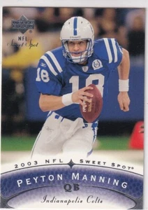 PEYTON MANNING 2003 Upper Deck Sweet Spot #18 Colts - Picture 1 of 2