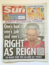 **QUEEN ELIZABETH II / LUCIE DONLAN / MADISON BEER UK SUN NEWSPAPER 26/2/21**