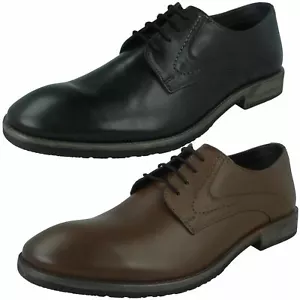 Zapatos con cordones de cuero ""Carlos Luganda"" para hombre Hush Puppies - Imagen 1 de 21