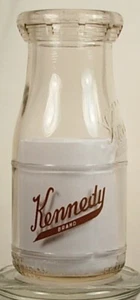 KENNEDY MANSFIELD DAIRY MADISON WISCONSIN HALF PINT MILK BOTTLE - Picture 1 of 5