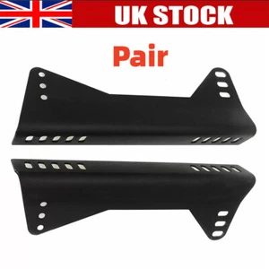 Pair Racing Bucket Seat Side Mounts Universal For OMP Sparco Cobra etc UK - Picture 1 of 5