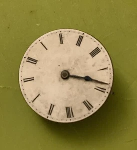 Antique vintage mechanical pocket watch movement signed with dial - Picture 1 of 3