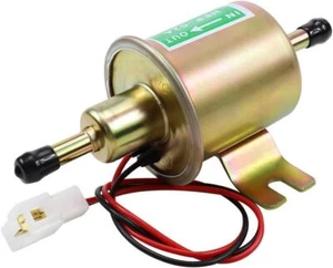 12V Electric Fuel Pump HEP-02A Universal Inline Low Pressure Gas Diesel - Picture 1 of 9