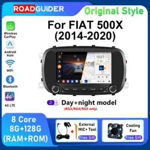 Para Fiat 500X 2014-2020 GPS CarPlay Coche Radio Multimidia Estéreo Reproductor Pantalla - Imagen 1 de 29