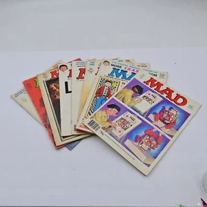 Vintage 1970s/1980s MAD Magazine Bundle Of 8 - Picture 1 of 18