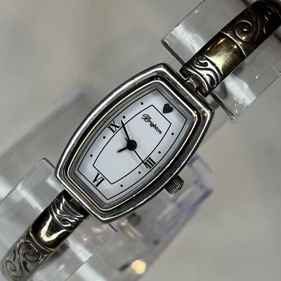 Brighton Venezia женские часы серебро и золото белый циферблат 20 мм новый аккумулятор - Изображение 1 из 4