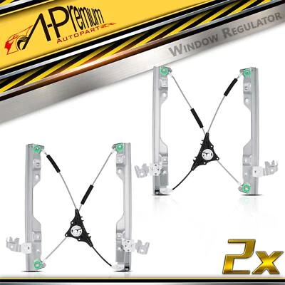 A-Premium 2x Power Window Regulators Front Side for Infiniti FX35 FX37 FX50 QX70 - Image 1 of 4