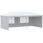 Outsunny 6m x 3m Gazebo Marquee Canopy Party Tent Canopy Patio Refurbished