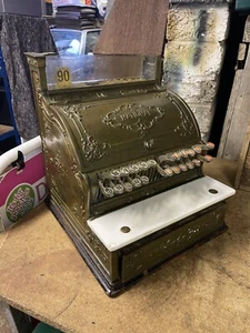 1900’s national cash register cash till brass - Picture 1 of 10