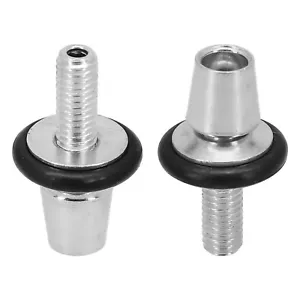 Bike Brake Caliper Cable Bolts Adjusters M6 Practical Set of 2 (80 characters) - Picture 1 of 18