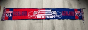 OL Olympique Lyonnais Stade Gerland scarf football vintage - Picture 1 of 8