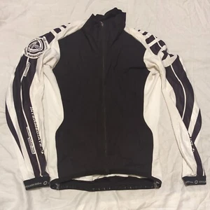 Assos Long Sleeve Jersey/Jacket Airblock Black/White Size Medium - Picture 1 of 13