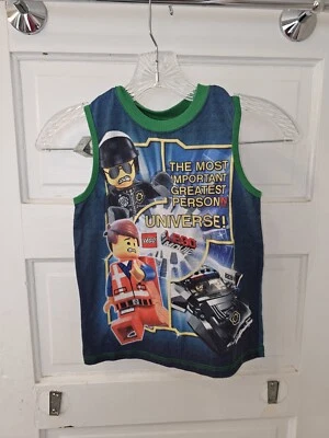 The Lego Movie Tank Top Kids Shirt Size 8 - Image 1 of 4