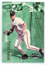 1999 Skybox Thunder JT Snow Card #65