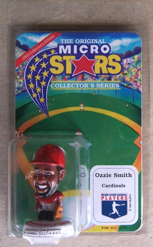 1995 Ozzie Smith St Louis Cardinals Micro Stars  2-1/2'' Action Figure Cover