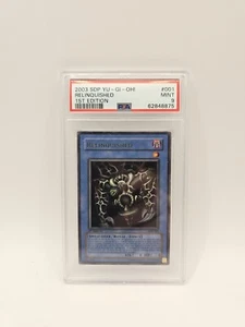 Yu-Gi-Oh Relinquished SDP-001 1st Edition PSA 9 Mint ENG - Foto 1 di 2