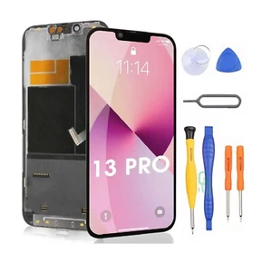 Für iPhone 13 Pro LCD Bildschirm Ersatz Display Touch Digitizer Baugruppe + Rahmen - Bild 1 von 23