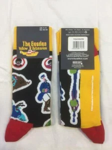 CALCETINES DE HOMBRE CON LICENCIA OFICIAL - THE BEATLES - OJOS DE BUEY Y PERSONAJES TALLA 7/11 - Imagen 1 de 2