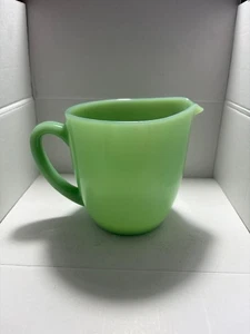Fire King Jade-It  Milk PITCHER 20 Oz 1950s  Anchor Hocking  - Picture 1 of 5