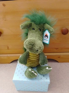 Jellycat. Dudley Dragon. Rentner und selten. Nagelneu mit Etikett - Bild 1 von 12