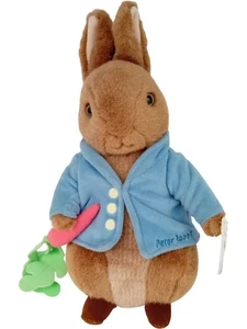 PETER RABBIT Plush The World of Beatrix Potter Soft Toy Blue Jacket 13" NWT ARD - Picture 1 of 7