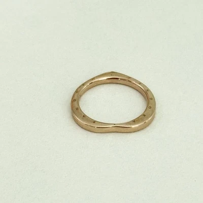 Anillo Pandora Arco del Amor Chapado en Oro Rosa en Forma de Corazón Talla 6 Foto 1 de 4