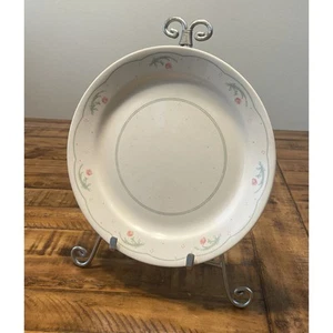 VINTAGE CORELLE CALICO ROSE TRELLIS DINNER PLATE 10” Pink Roses - Picture 1 of 7