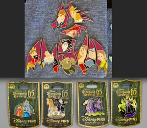 Spilla BN Disney's Sleeping Beauty 65° Anniversario Malefica UChoose - Foto 1 di 6