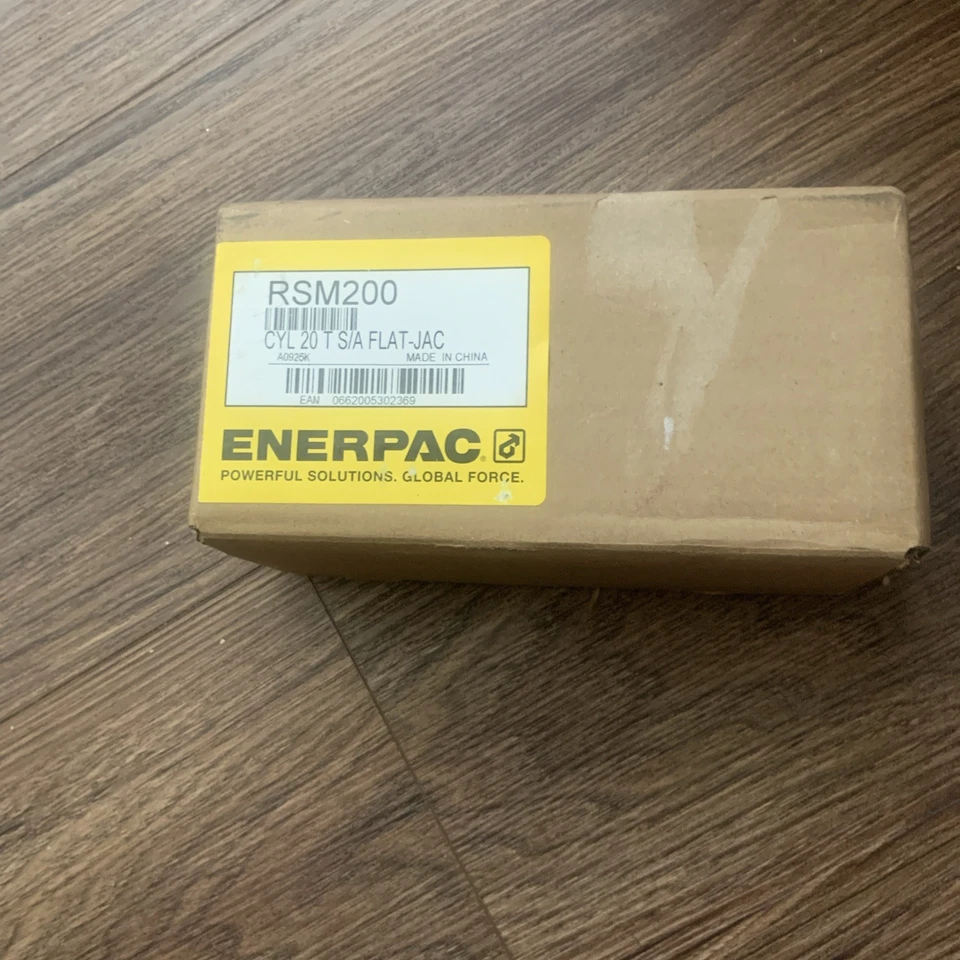 Cilindro RAM hidráulico Enerpac Rsm-200 20 toneladas baja altura plana Jac 2 pulgadas pulgadas Foto 1 de 1