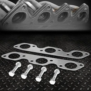 FOR 99-04 FORD MUSTANG 3.8L/3.9L V6 EXHAUST MANIFOLD HEADER GASKET SET W/BOLTS - Bild 1 von 6