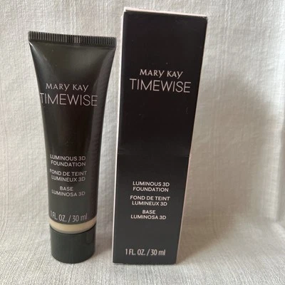 Mary Kay TimeWise Luminous 3D Foundation IVORY W 150 1 fl oz NIB NOS 100018 - Image 1 of 2