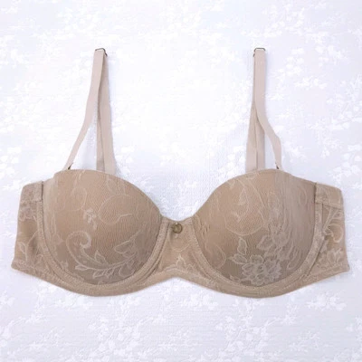 NATORI Calais Multi-Way Strapless Bra 34A Cafe Tan Convertible Straps 174066 NEW - Image 1 of 4