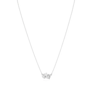 2.00 Ct F VS Lab Grown Diamond Pendant Necklace 14k White Gold IGI Certified - Picture 1 of 14