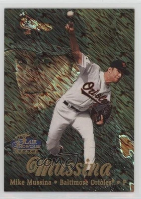 1998 Flair Showcase Row 1 Mike Mussina #84 HOF - Image 1 of 2