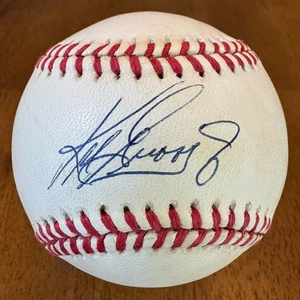 Ken Griffey Jr. Signed Autographed American League Baseball Ball JSA COA - Picture 1 of 9
