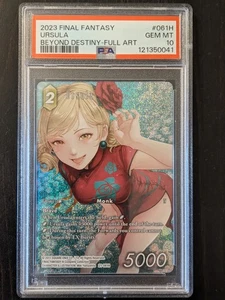 FINAL FANTASY BEYOND DESTINY URSULA 21-061H FOIL FULL ART PSA 10 - Bild 1 von 2