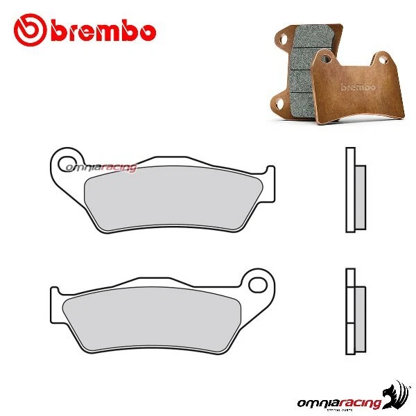 Paire De Plaquettes De Frein BREMBO 07BB0495 Pour KTM 400 LC4 EGS-E 4T 1997-1997